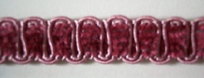 Dusty Rose 1/2" Velvet Braid