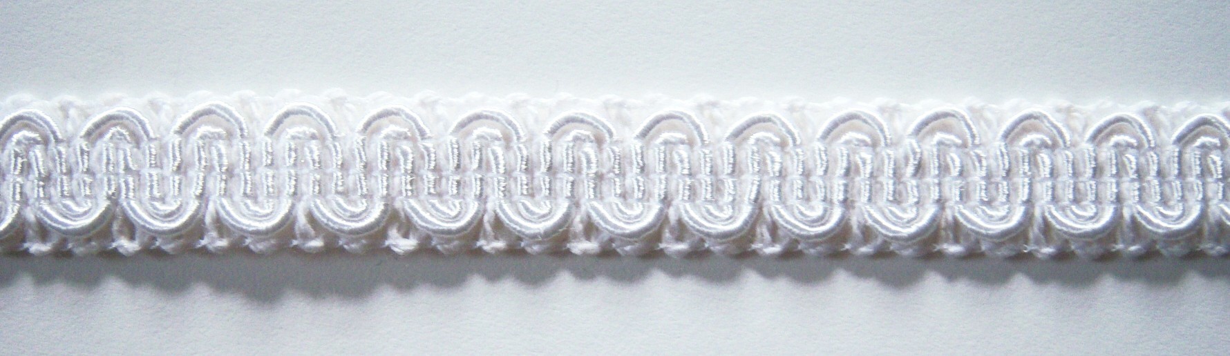 White 5/8" Braid