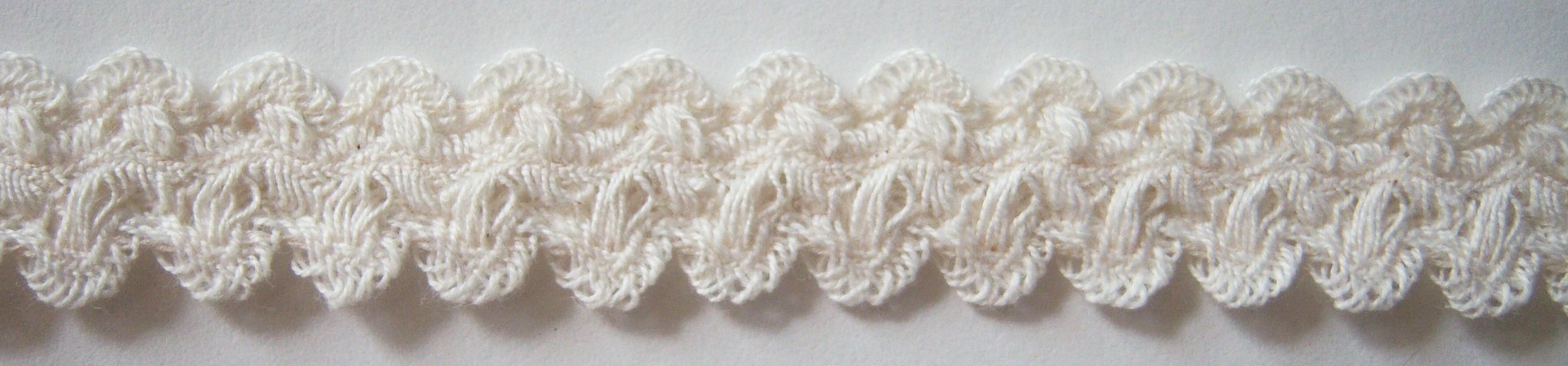 Ivory 5/8" Nylon Lace