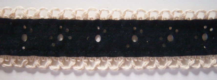 Cluny/Black Burnout 1 1/4" Braid