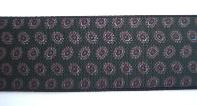 Hunter Print 1 3/8" Belt Elastic