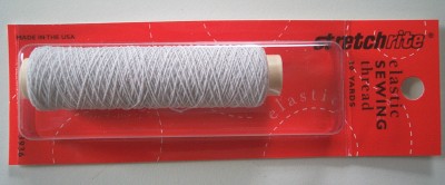 White Stretchrite Elastic Thread