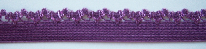 Grape Picot 1/2" Elastic