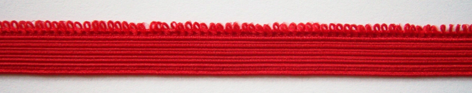 Red Picot 7/16" Elastic