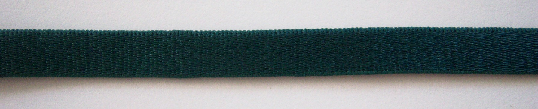 Forest Green Satin 3/8" Sponge Back Elastic