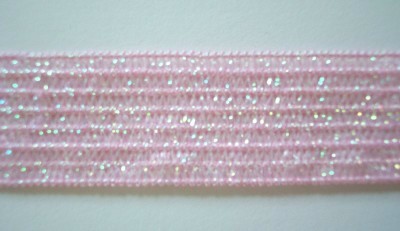 Pink Iridescent 7/8" Elastic