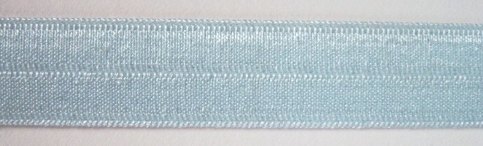 Lt Blue 5/16" Fold Over Elastic