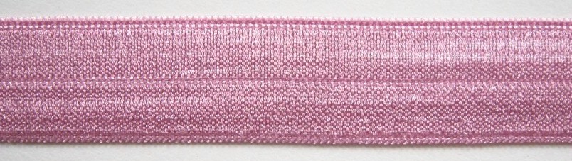 Dusty Rose 5/16" Fold Over Elastic