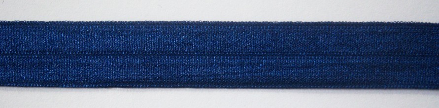 Lt Navy 5/16" Fold Over Elastic