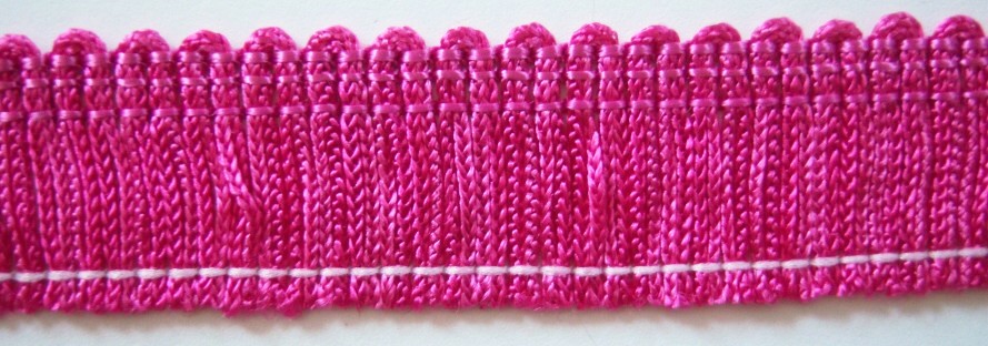 Hot Pink Chainette 1" Fringe