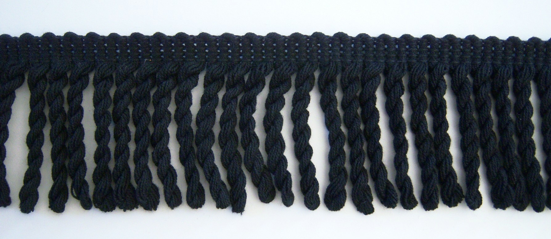 Black 2 3/4" Bullion Fringe