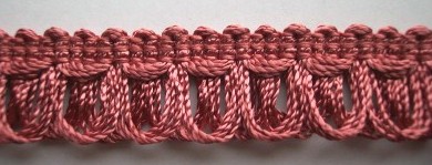 Antique Rose 7/8" Fringe