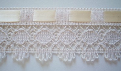 Natural/Satin 1 5/8" Lace