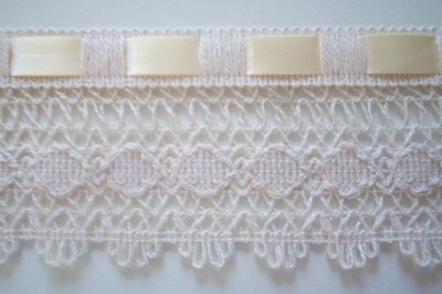 Natural/Satin 2 1/4" Lace