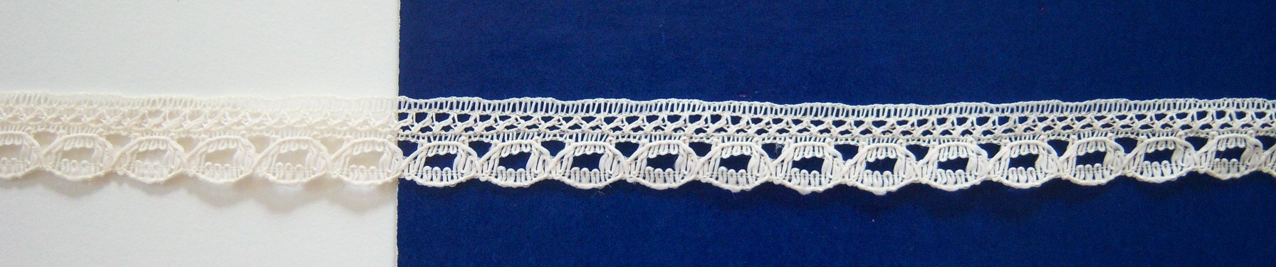 Ivory 1/2" Nylon Lace