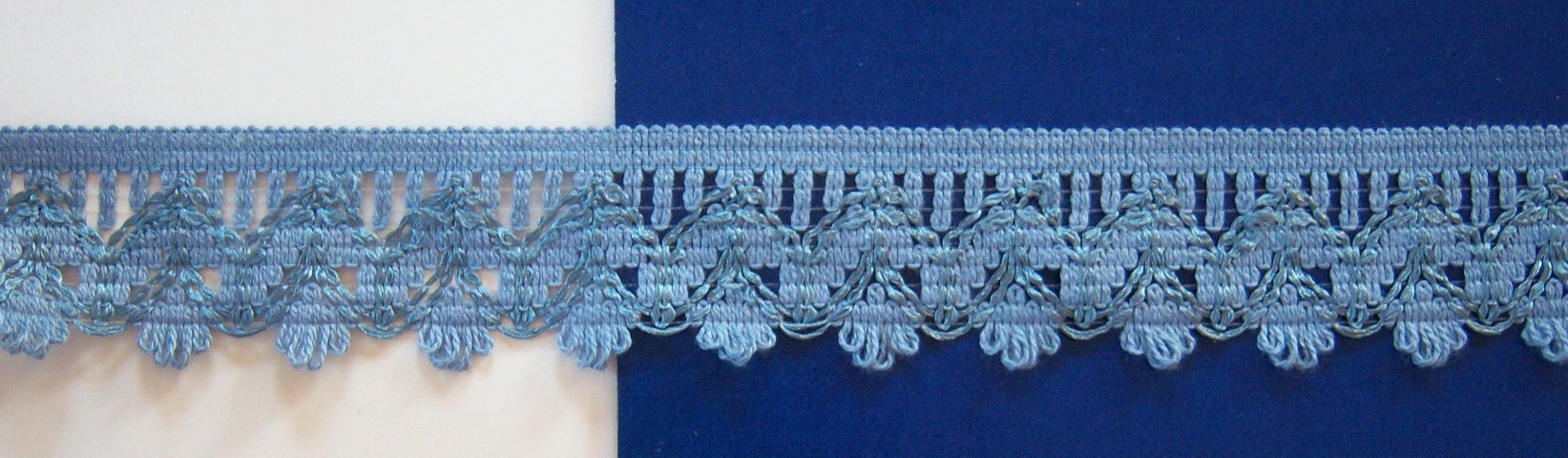 Blue 1 5/8" Lace