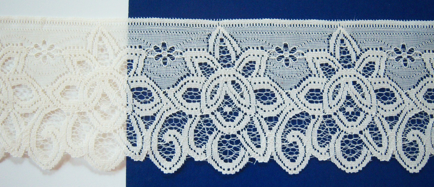 Ecru Soft Polyester 4" Lace