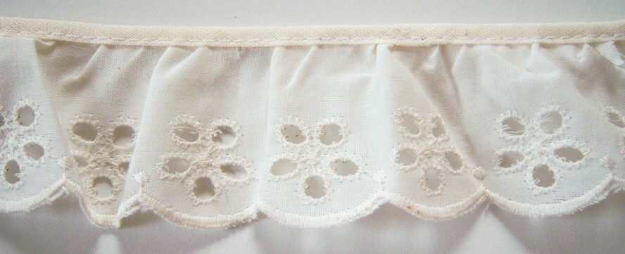 Candlelight 1 3/4" Eyelet Lace