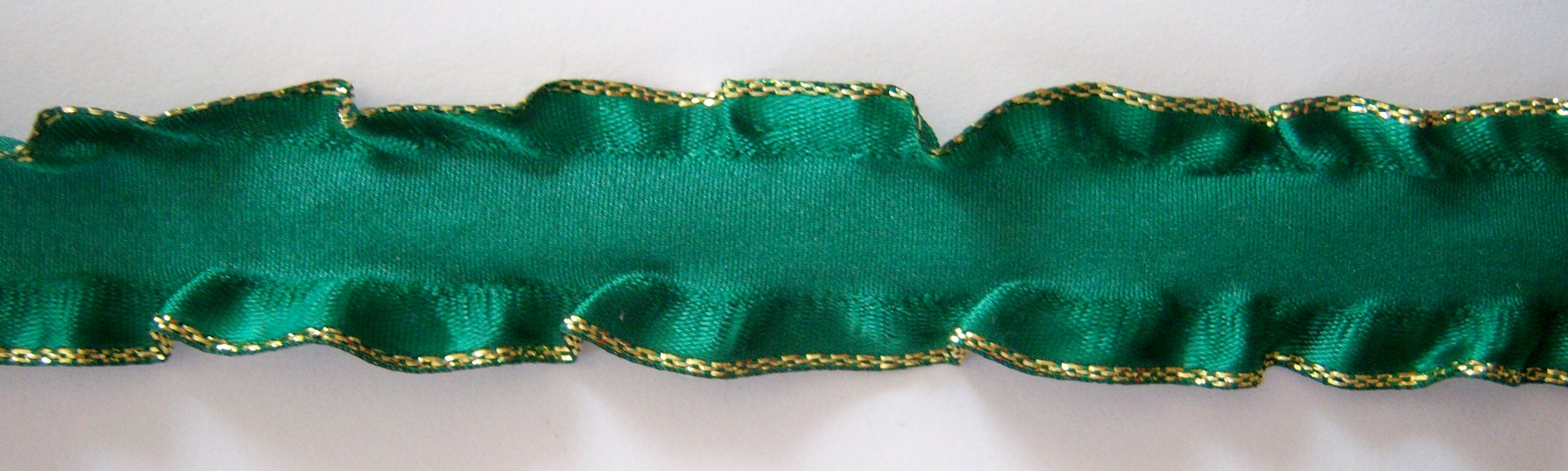 Green/Gold 1" Soft Trim