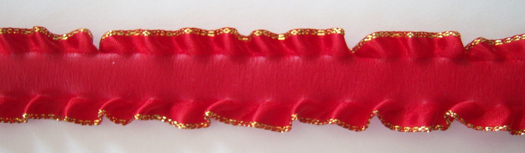 Red/Gold 1" Soft Trim