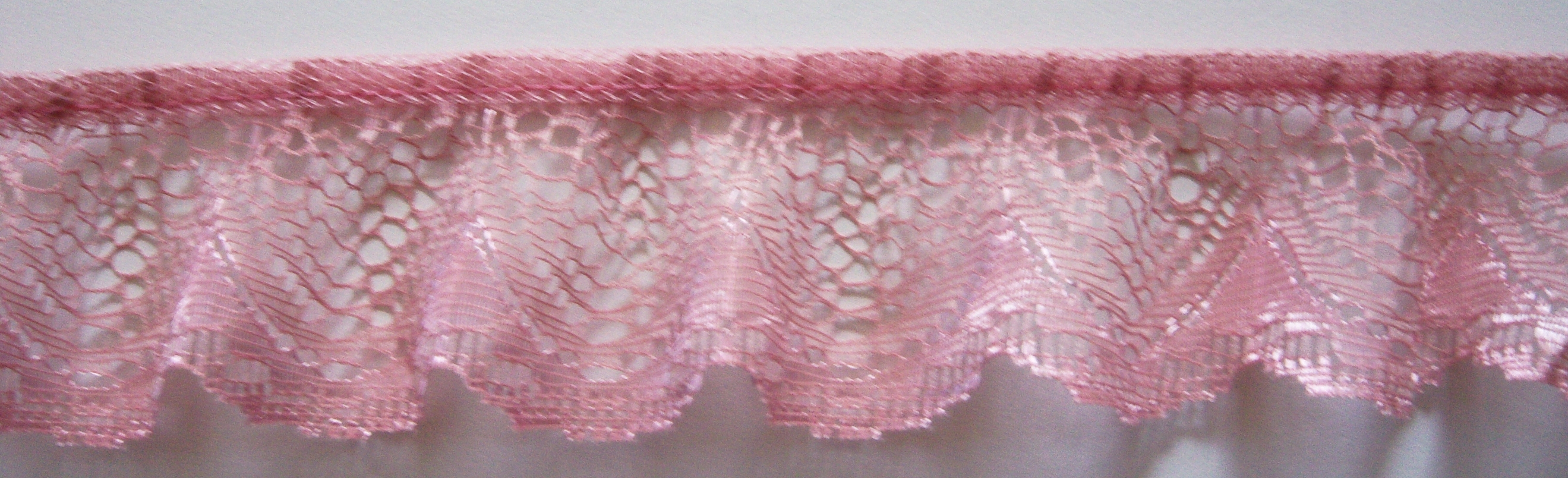 Shiny Rose 1 3/4" Ruffled Lace