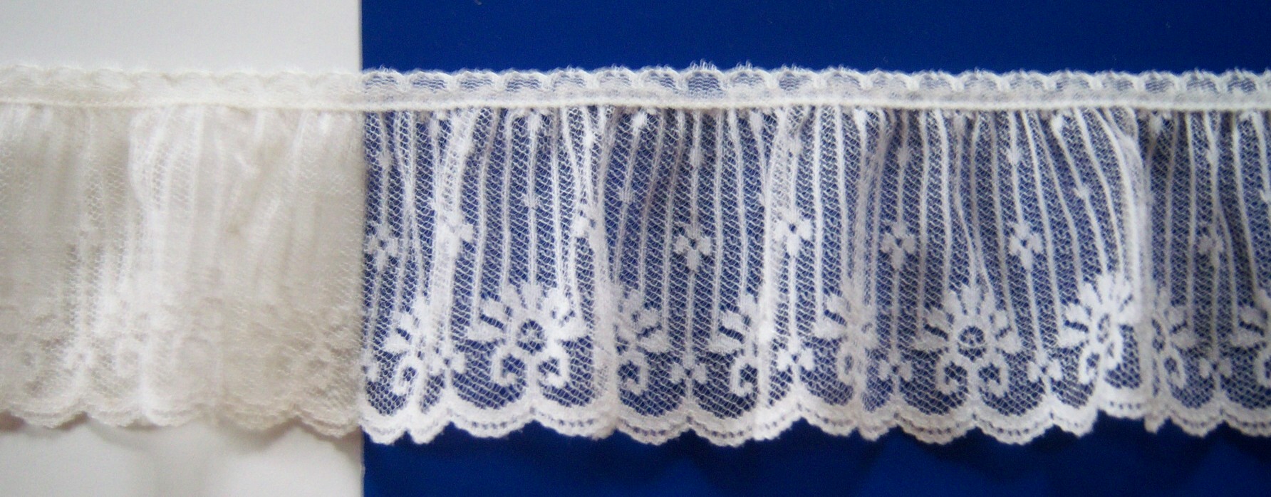 Candlelight 2 3/4" Gathered Lace