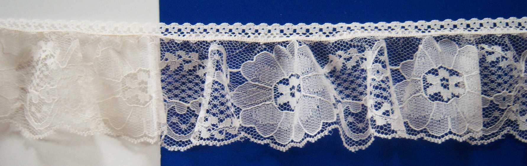 Candlelight 2 1/2" Gathered Lace