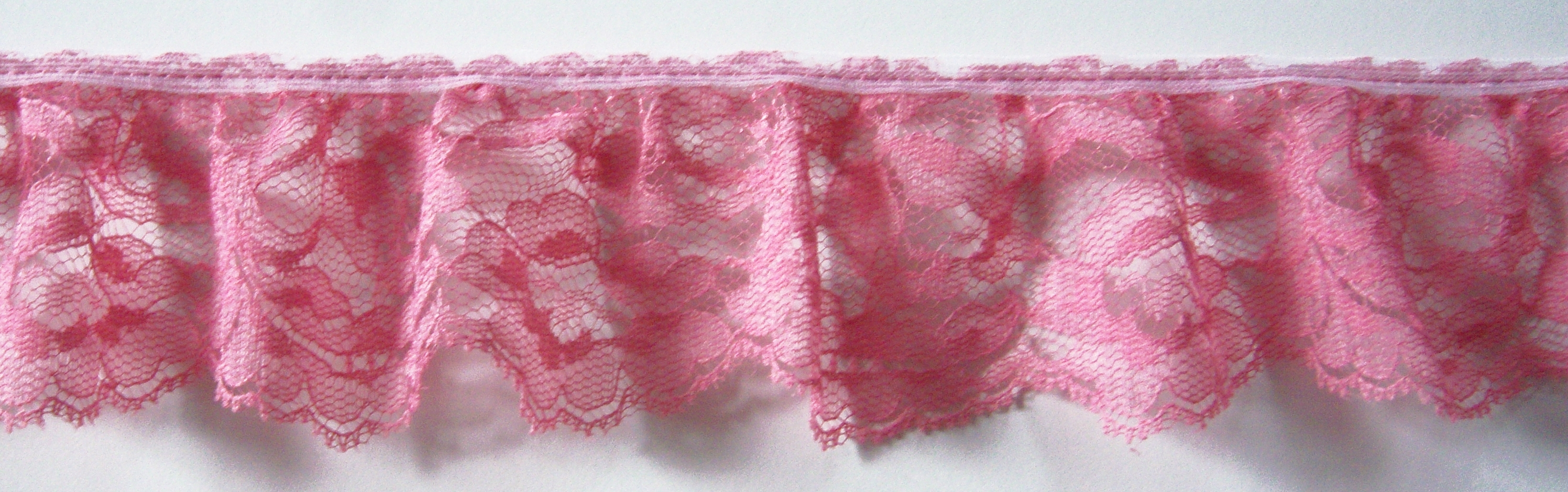 Rose 2 1/2" Ruffled Lace