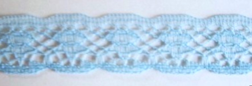 Light Blue 5/8" Lace