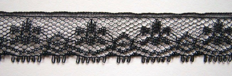 Black 3/4" Nylon Lace