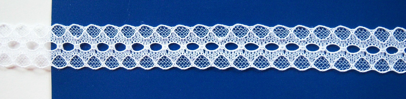 White 3/4" Lace