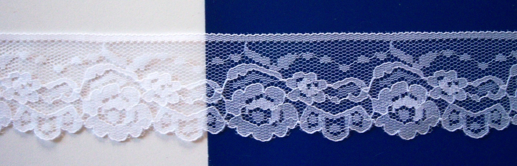 White 2" Nylon Lace