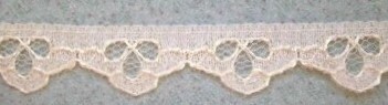 Light Ivory 5/8" Nylon Lace