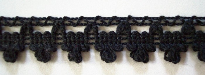 Black 5/8" Nylon Lace