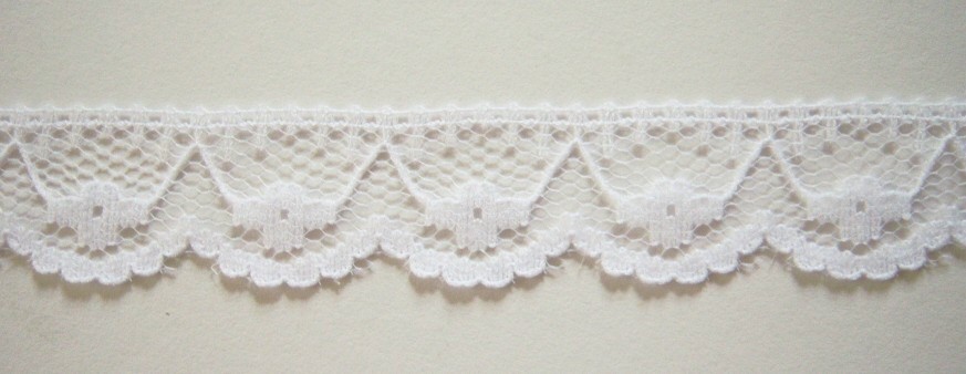 White 3/4" Lace