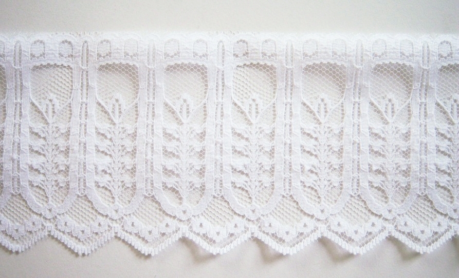 White 3 1/8" Lace