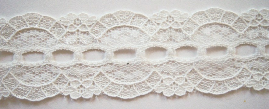 Candlelight 1 1/4" Nylon Lace