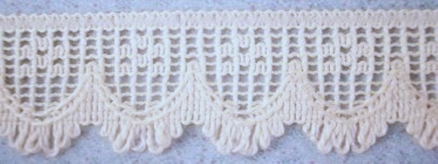 Light Ivory Polyester Lace