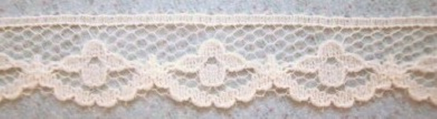 Light Ivory 9/16" Nylon Lace