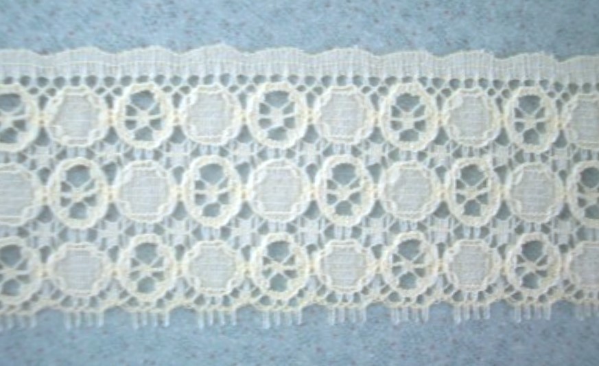 Candlelight 1 1/2" Nylon Lace