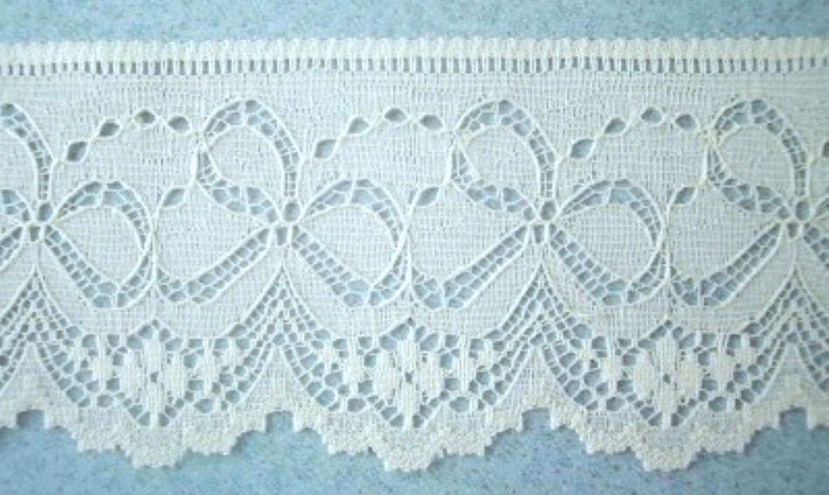 Ivory Soft Nylon 2 1/2" Lace