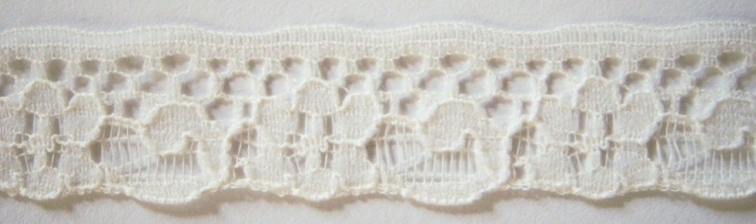 Light Ivory 5/8" Nylon Lace