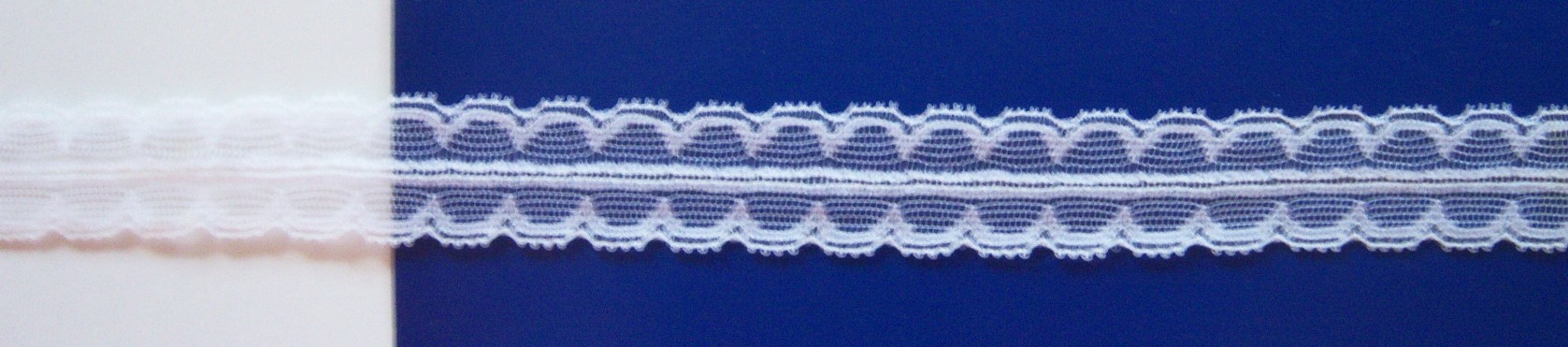 Bali White Nylon 1" Lace