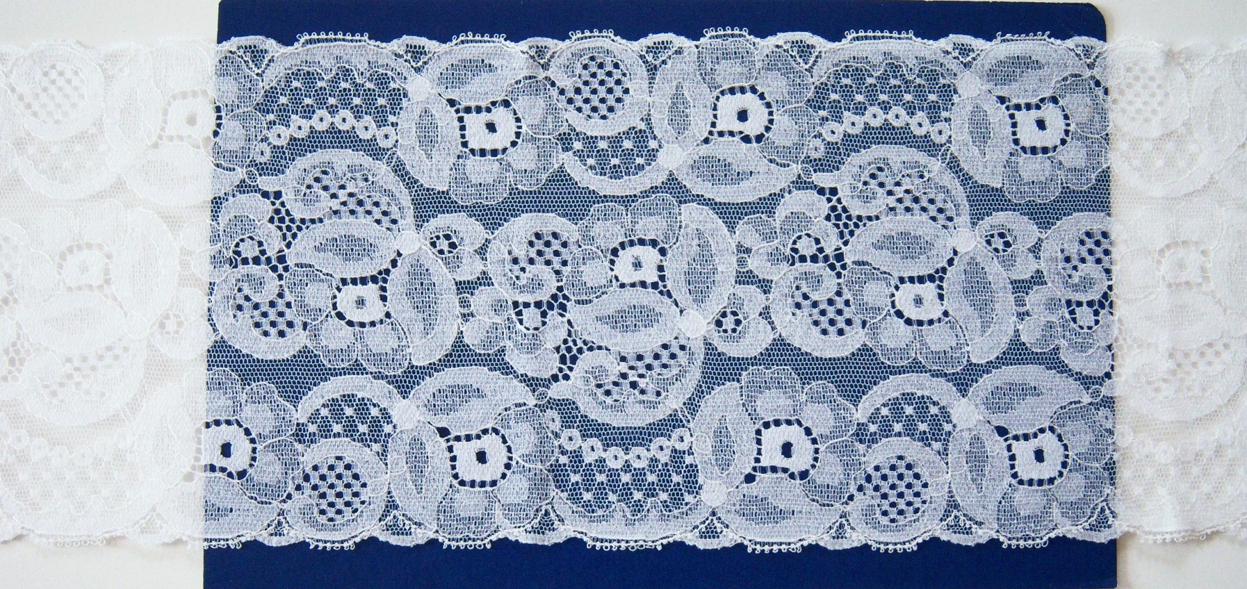 Star White Nylon 5 1/2" Lace