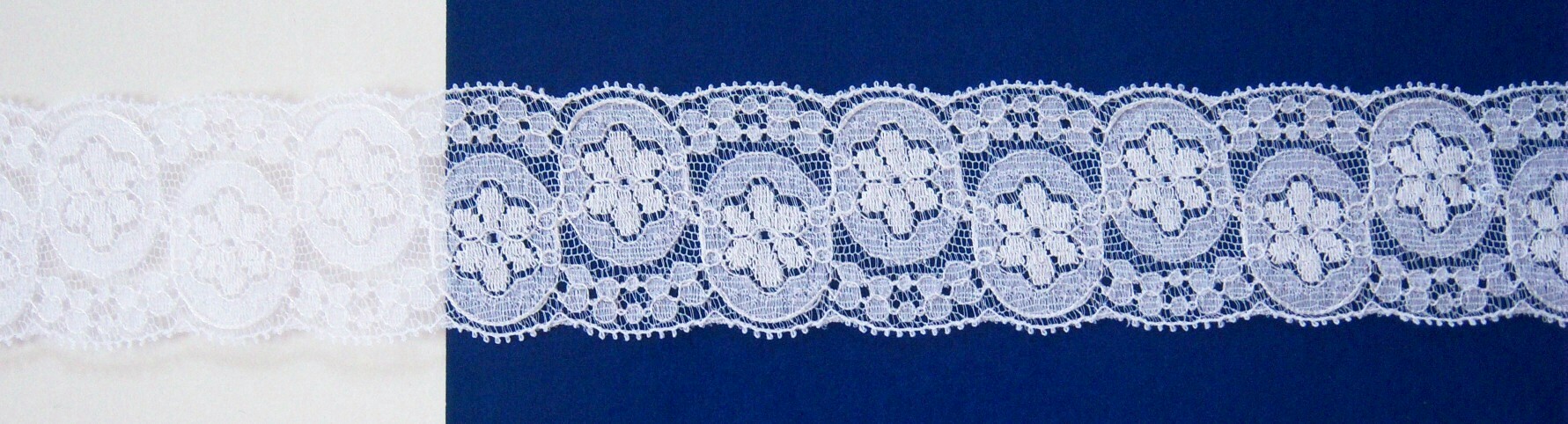 Star White Nylon 1 3/4" Lace