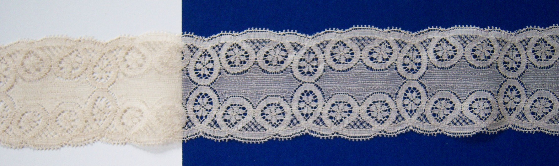 Beige #9105 Nylon 2 3/8" Lace