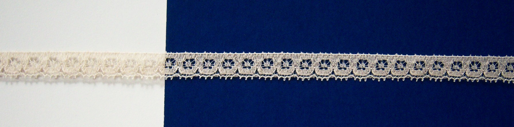 French Ecru 1/2" Nylon Lace