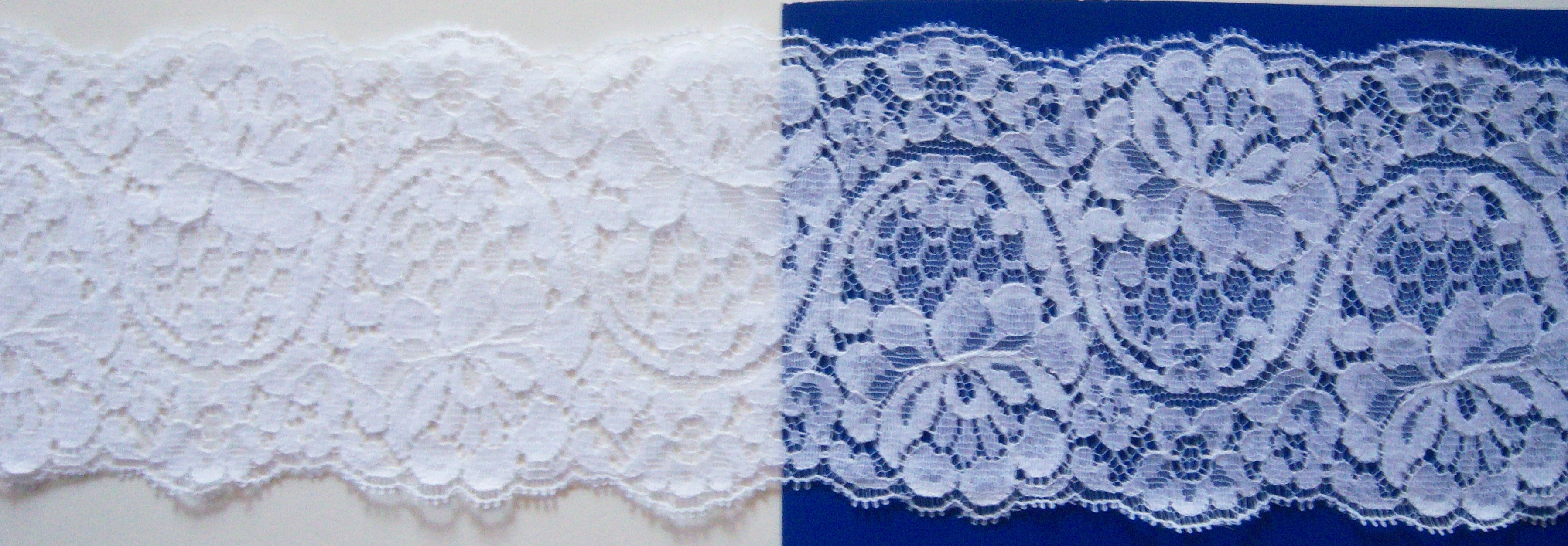 Star White #1305 Nylon 3 1/2" Lace