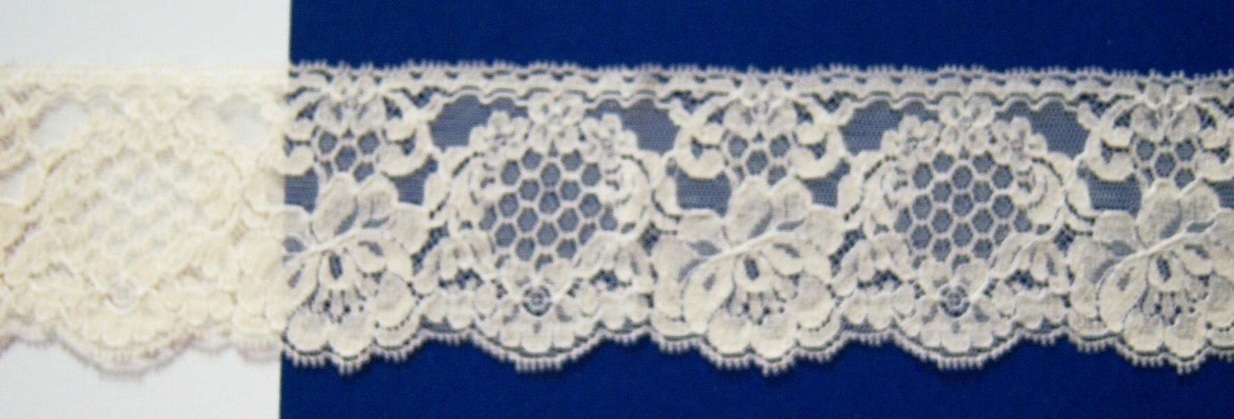 Ecru  Nylon 2 3/4" Lace