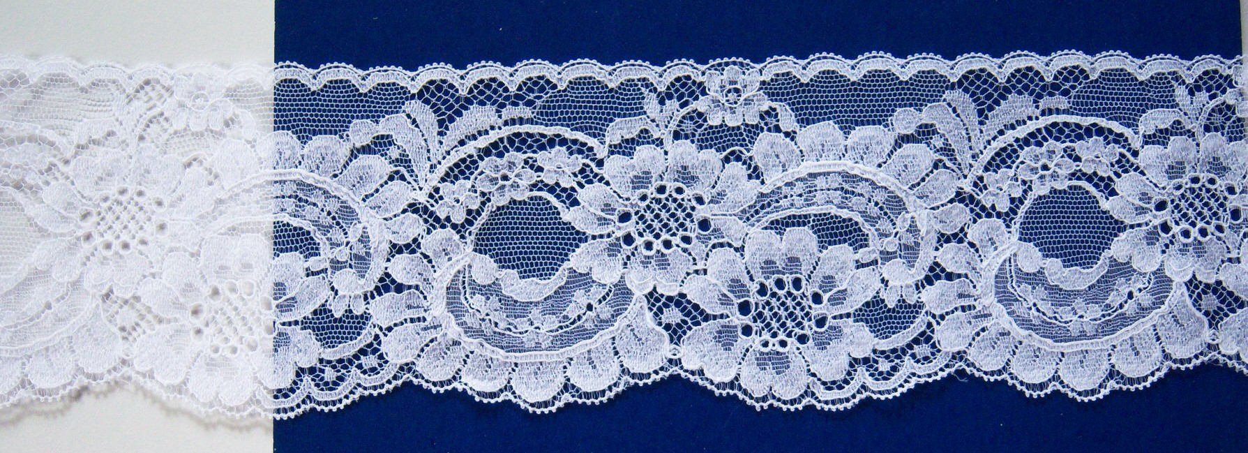 White #1144 Nylon 3 1/4" Lace